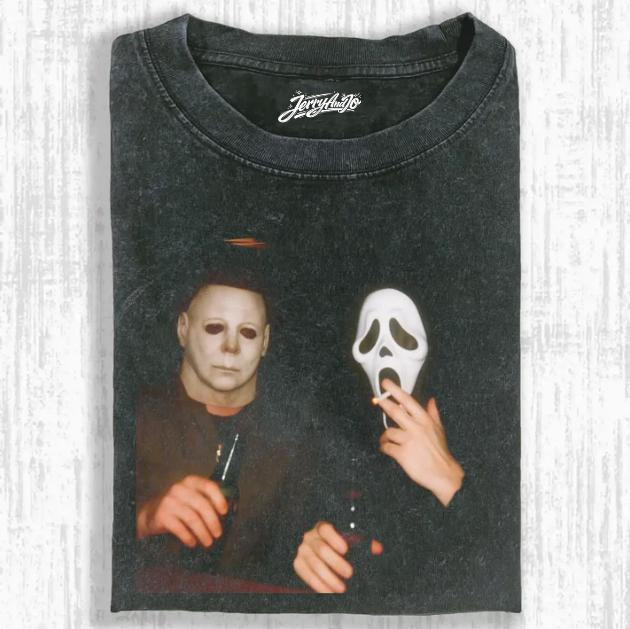 VINTAGE GHOSTFACE SCREAM HALLOWEEN SHIRT, SPOOKY SEASON BT-00175