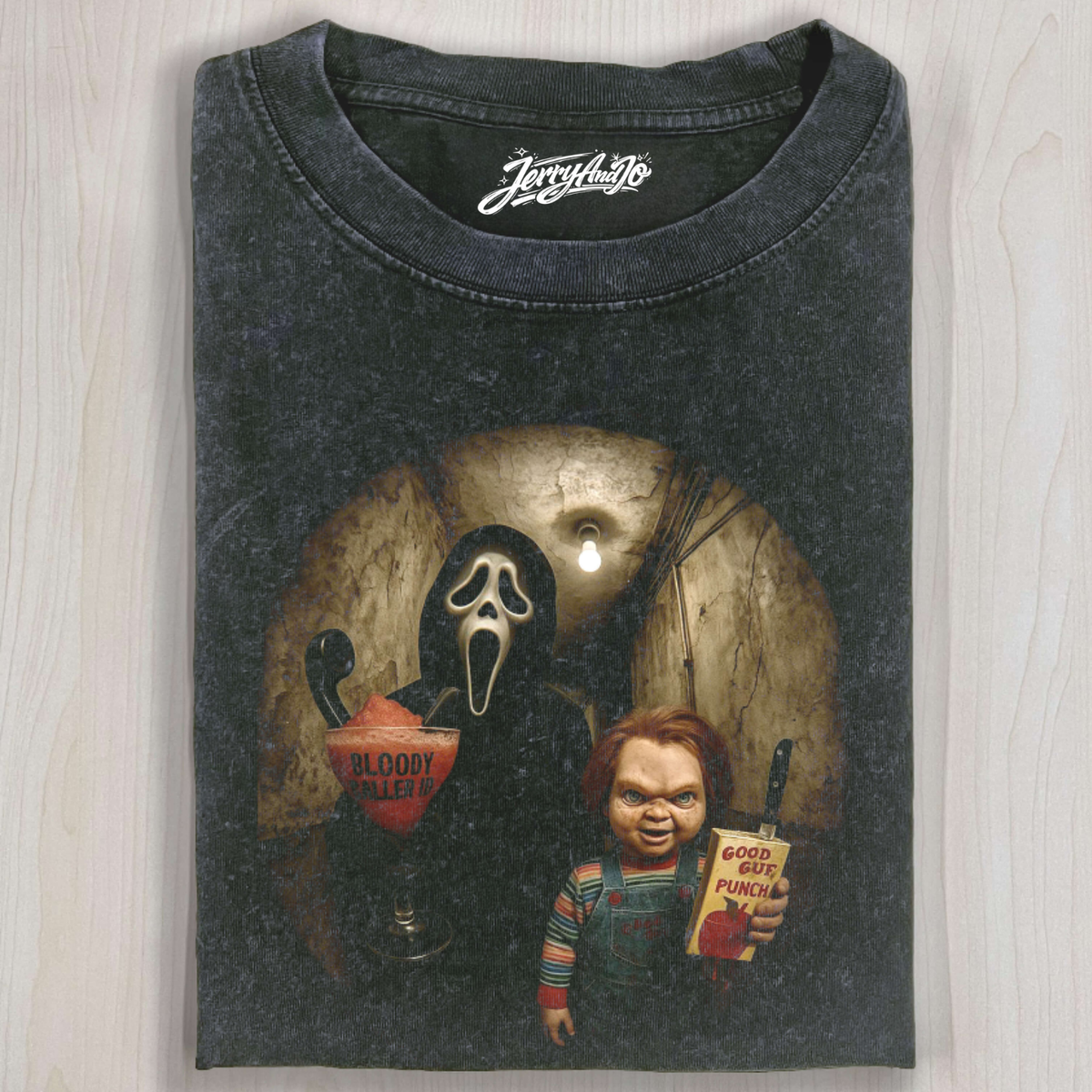 CHUCKY & GHOSTFACE HORROR MOVIE SHIRT NN-0183