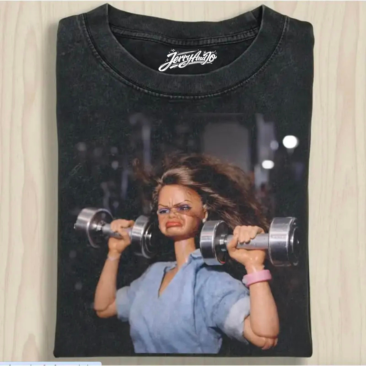 FUNNY GYM DOLL SHIRT NN-0192